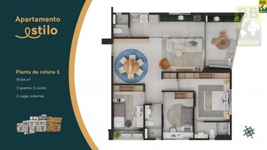 apartment em Rua José Claudino Leite, Lagoa Nova - Natal - RN