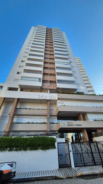apartment em Rua Pero Vaz de Caminha, Aviação - Praia Grande - SP