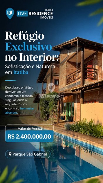 house em Rua João Candotta, Parque São Gabriel - Itatiba - SP