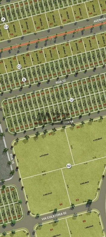 land_lot em Rua Célia Elizabeth Stelzer de Meirelles Gama, Setville Altos de São José - São José dos Campos - SP