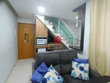 apartment em Rua Grã-Bretanha, Vila Príncipe de Gales - Santo André - SP
