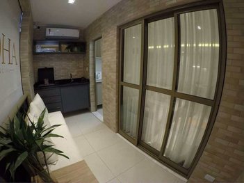 apartment em Rua Mário Tamashiro, Canto do Forte - Praia Grande - SP