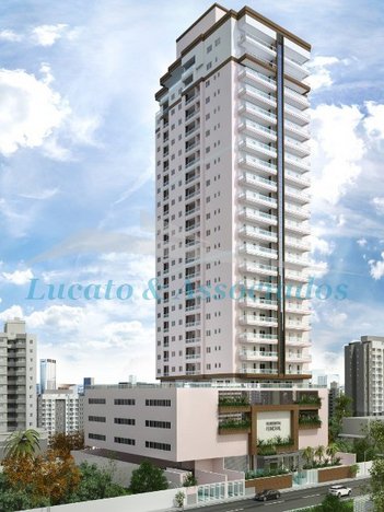 apartment em Rua Doutor João Sampaio, Guilhermina - Praia Grande - SP