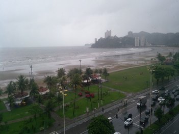 apartment em Avenida Manoel da Nóbrega, Itararé - São Vicente - SP