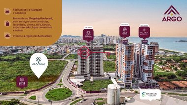 apartment em Rua Coronel Otto Netto, Jockey de Itaparica - Vila Velha - ES