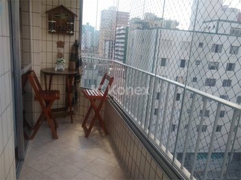 apartment em Rua Perequê, Guilhermina - Praia Grande - SP