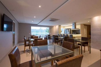 apartment em Alameda Cinco, Canto do Forte - Praia Grande - SP
