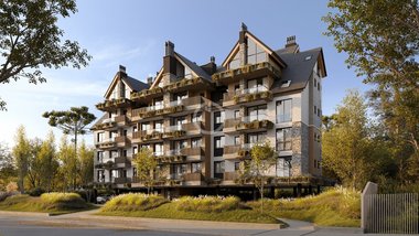 apartment em Rua Papoulas, Parque das Orquídeas - Gramado - RS