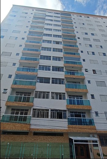 apartment em Rua Doutor João Sampaio, Guilhermina - Praia Grande - SP