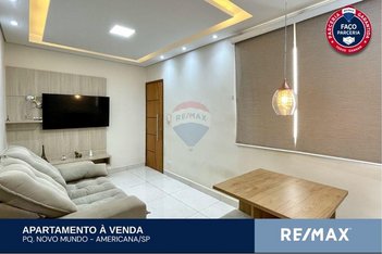 apartment em Avenida de Cillo, Parque Novo Mundo - Americana - SP