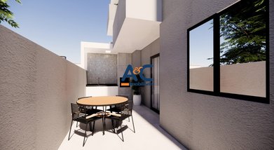 apartment em Rua Paulo França Cruzeiro, Santa Branca - Belo Horizonte - MG