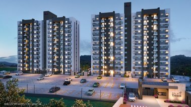 apartment em Rua Helmut Baehr, Itoupavazinha - Blumenau - SC