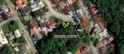 land_lot em Rua Flórida, Velha - Blumenau - SC
