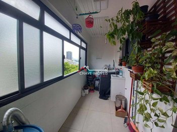 apartment em Avenida Washington Luís, Vila Mathias - Santos - SP