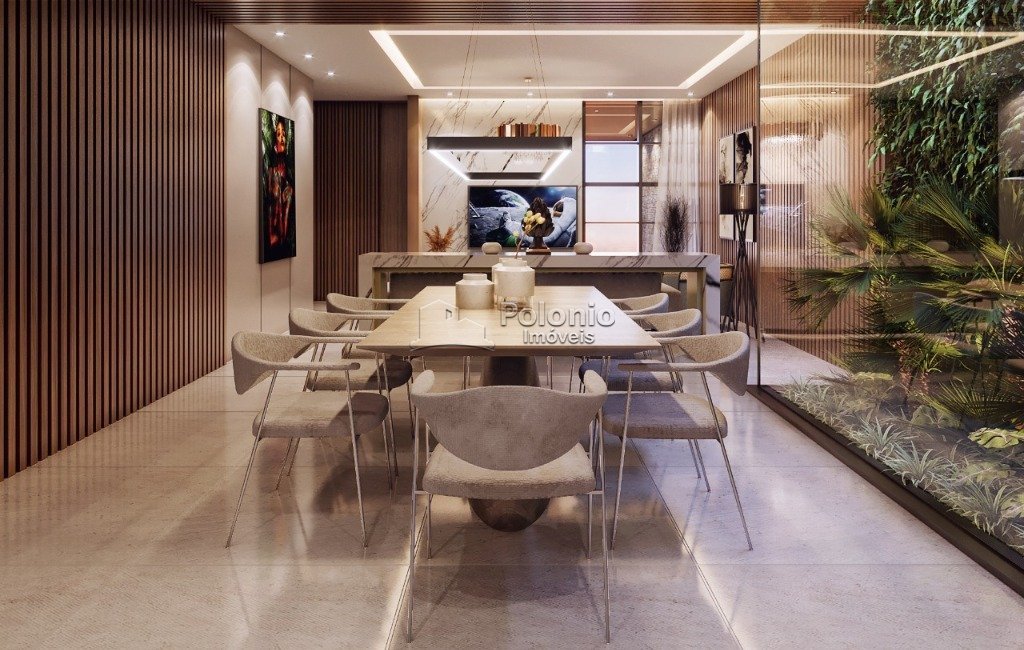 Sala de TV/Jantar outro ângulo