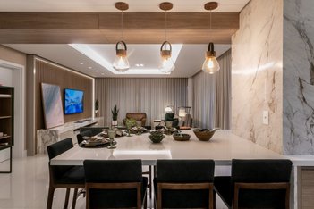 apartment em Das Piraúnas, Jurerê Internacional - Florianópolis - SC