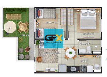 apartment em Avenida Doutor Walter Belian, Parque São Sebastião - Ribeirão Preto - SP