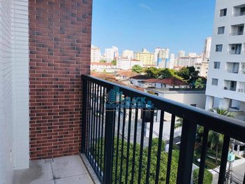 apartment em Rua Campos Mello, Encruzilhada - Santos - SP