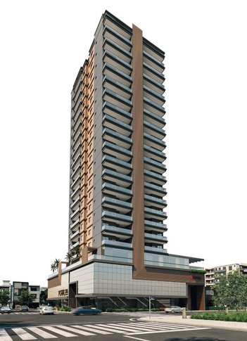 apartment em Rua 246, Meia Praia - Itapema - SC