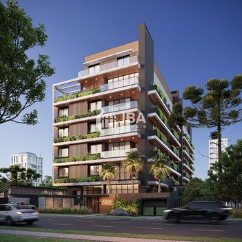 apartment em Rua Bom Jesus, Juvevê - Curitiba - PR