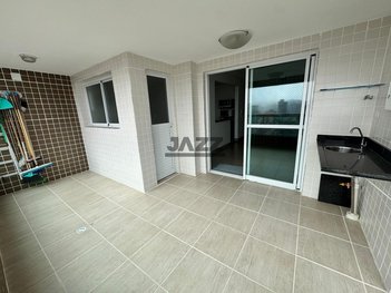 apartment em Rua Jaú, Canto do Forte - Praia Grande - SP