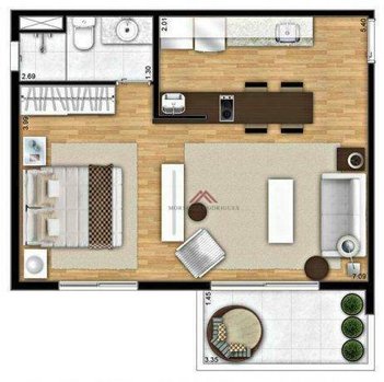 apartment em Rua Barão Geraldo de Resende, Botafogo - Campinas - SP