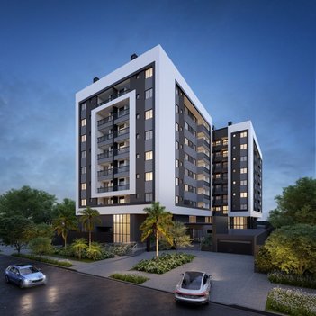 apartment em Rua Jovino do Rosário, Boa Vista - Curitiba - PR