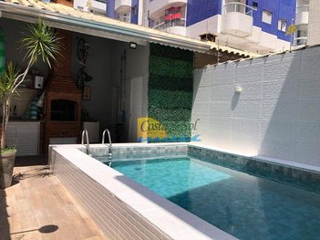 house em Rua Ophélia Caccetari Reis, Aviação - Praia Grande - SP