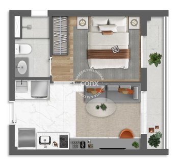 apartment em Rua Capitão Cavalcanti, Vila Mariana - São Paulo - SP