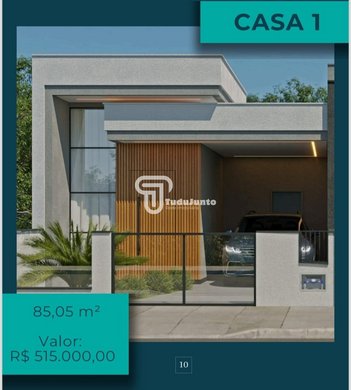 house em Rua Lídia Hames Huller, Forquilhas - São José - SC