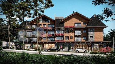 apartment em Avenida das Hortênsias, Centro - Gramado - RS