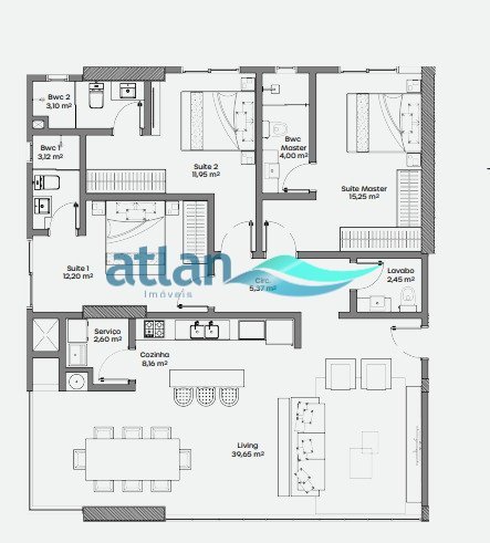 Apartamento a venda, Arium, Perequê, Porto Belo-SC (3)