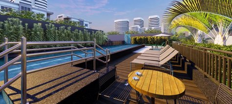 apartment em Rua das Aroeiras, Jardim - Santo André - SP