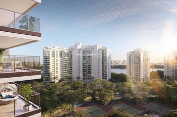 apartment em Avenida das Acácias da Península, Barra da Tijuca - Rio de Janeiro - RJ