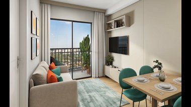 apartment em Rua Vicente Zeglin, Prado Velho - Curitiba - PR