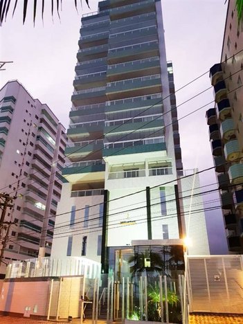 apartment em Rua Maria Inez Bacheschi Rúbio, Maracanã - Praia Grande - SP