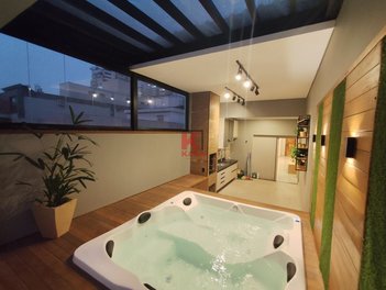 apartment em Avenida Doutor Bernardino de Campos, Campo Grande - Santos - SP