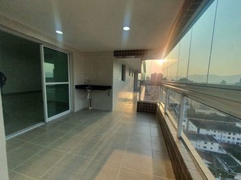 apartment em Rua Bahia, Boqueirão - Praia Grande - SP