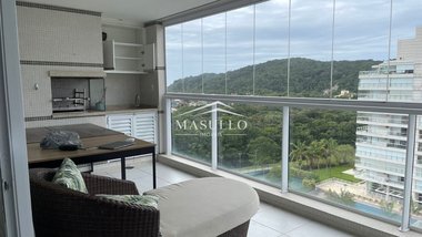 apartment em Alameda Jurua, Riviera - Bertioga - SP