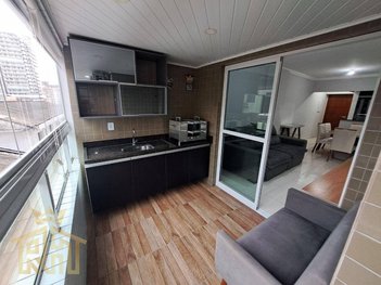 apartment em Avenida Marechal Maurício José Cardoso, Canto do Forte - Praia Grande - SP