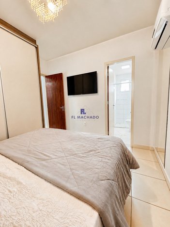 apartment em Avenida Trieste, Fazenda Santa Rita - Residencial Invent Total Club - Goiânia - GO