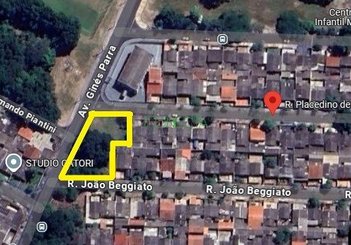 land_lot em Rua Placedino de Castro, Conjunto Habitacional Maria Cecília Serrano de Oliveira - Londrina - PR