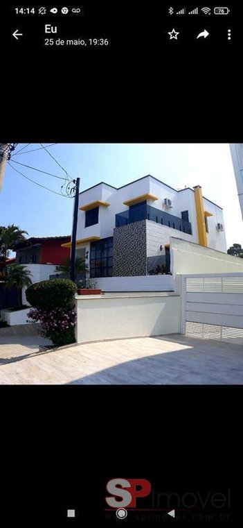 house em Rua Brilhante, Jardim Monte Alegre - Taboão da Serra - SP