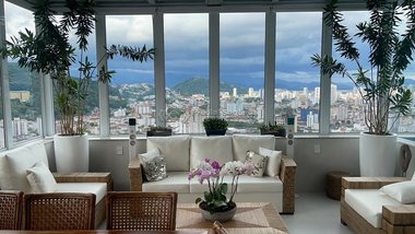 apartment em Avenida Doutor Moura Ribeiro, Marapé - Santos - SP