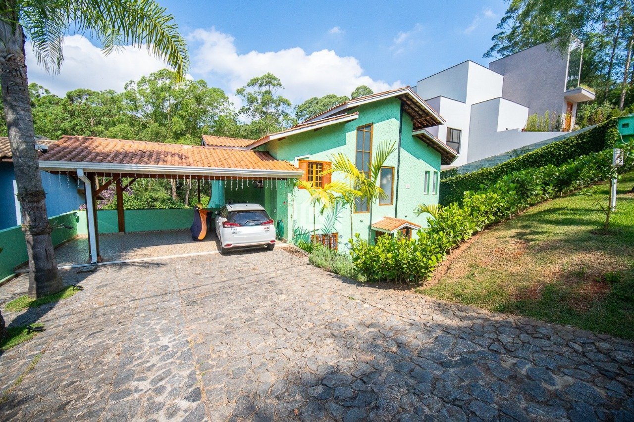 casa a venda no condominio parque das artes - fachada