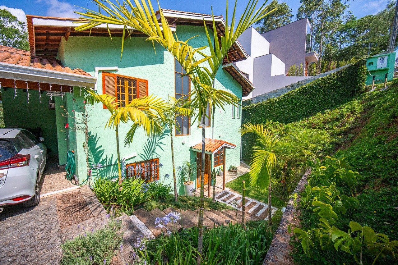 casa a venda no condominio parque das artes - fachada