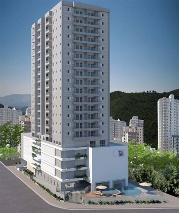 apartment em Rua Campos do Jordão, Real - Praia Grande - SP