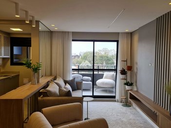 apartment em Rua Pará, Água Verde - Curitiba - PR