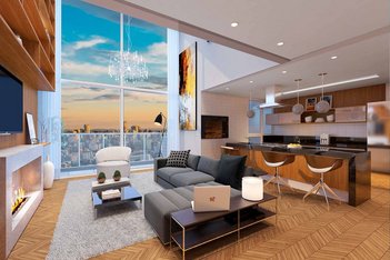 apartment em Alameda Alceu Wamosy, Três Figueiras - Porto Alegre - RS