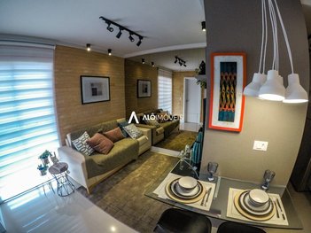 apartment em Rua Caetano Marchesini, Portão - Curitiba - PR